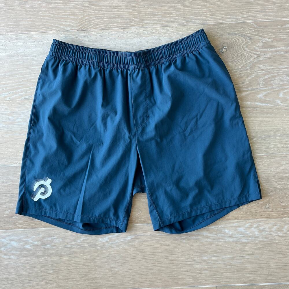 Peloton Output Turin Shorts XL Navy Lined 8” Athletic Training Shorts
